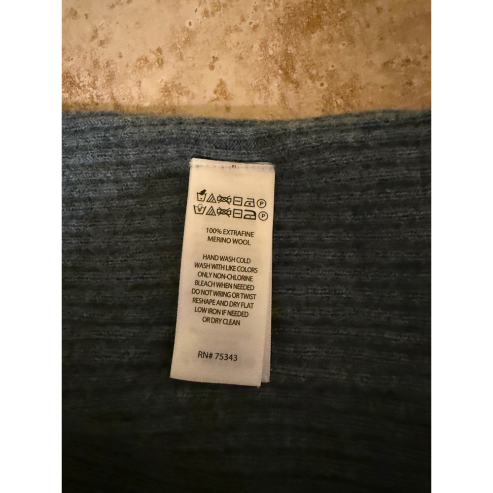 Cynthia Rowley merino wool cowl neck sweater - Picture 5 of 6
